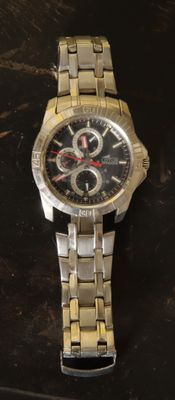 a watch that is sitting on a table