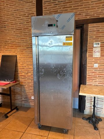 Chambre froide négative inox . Frais en sus 14.28%. TVA Récupérab...