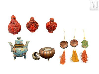 a lot of different items that are on a white surface