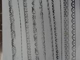 a piece of paper that has been drawn on a table