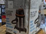 a box that is sitting on a table with a vacuum on it