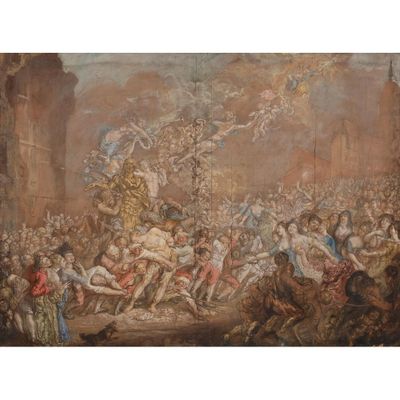 XAVERY Jacob. (1736-1770). « Inauguration de la statue du Pr… - Photo 1