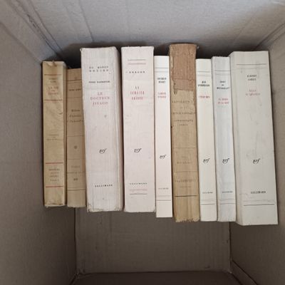 Livres brochés nrf et divers