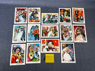 Alain RAYA-SORKINE (1936-2022) suite de 14 lithographies Sig…
