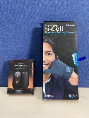 (X2) Accessoire de travail - Gant bluethoot téléphonique + C…