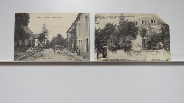 Janaillat : Lot de 2cpa : Rue principale. TBE. Carte rare !! + La...