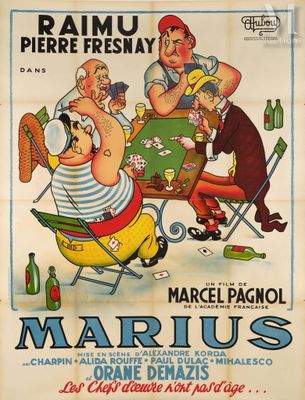 an old movie poster of a man playing cards with a group of men