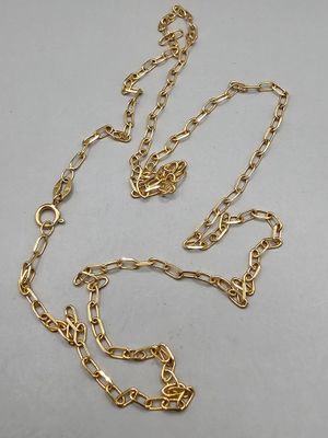 Chaine de cou OR de 50 cm, 3.6 g, AC - Photo 1