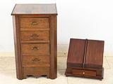 two pieces of furniture sitting next to each other on the floor