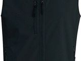 gilet softshell en polaire pour homme, noir