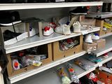 many items on the shelves in the store for sale