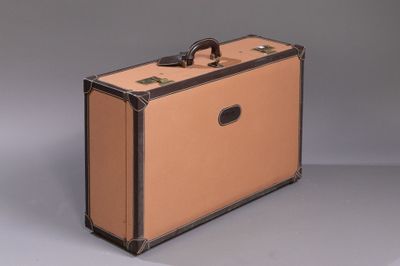 a suitcase that is sitting on a table