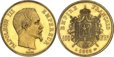 an image of a gold sovereign coin with a crown on it
