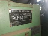 a sign on a machine that says ateliers de construction ch - nageutie