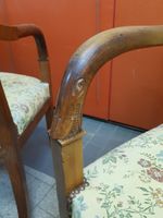 Paire de fauteuils en merisier accotoirs terminé par des têt… (photo 6)