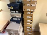 a lot of boxes that are stacked on top of each other