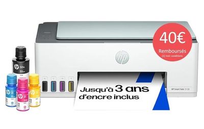 Imprimante HP smart tank 5106 La première photo est non cont…