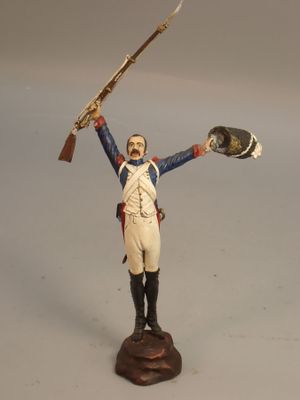 Figurines d'artistes - Empire , 80 mm "Vive l'Empereur" sur …