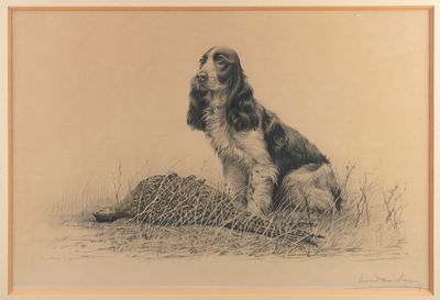 Ensemble comprenant : Léon DANCHIN (1887-1938)