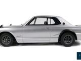 an image of a silver car on a white background