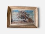 a picture of a painting hanging on a wall
