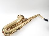 an image of a gold saxophone on a white background