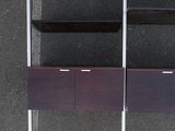 an image of a bookcase with two drawers and a shelf