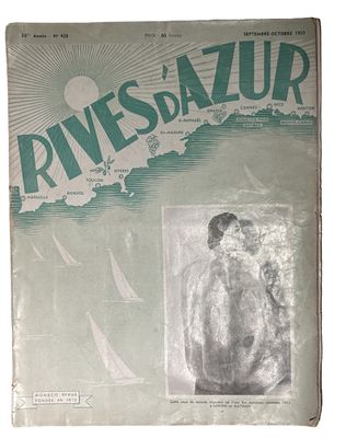 la couverture d'un magazine sur laquelle figurent un homme et une femme