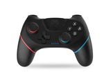 a close up of a game controller on a white background