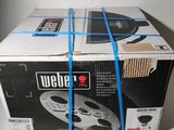 a box that has been wrapped up with a blue ribbon