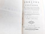 an open book with a black and white image on it