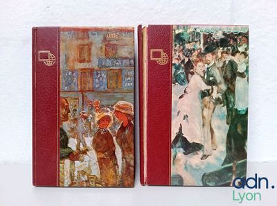 Lot de 2 livres d'art : l'impressionnisme et le post-impress…