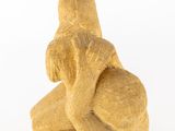 statue of a woman holding a baby in her arms