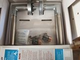 a box that has a couple of items inside of it