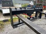 a picture of a large steel beam being used to build a house