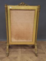Ecran de cheminée en bois doré de style Louis XVI. (photo 3)