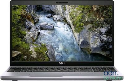 the dell dell laptop is open on a white background