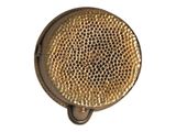 an image of a close up of a metal object on a white background