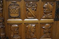 grande armoire de style flamand - chêne - richement sculptée… (photo 5)