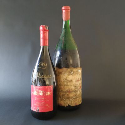 Un jéroboam CÔTES DU RHÔNE, Mazurd & fils, 1991 - Photo 1