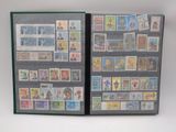 a book with a lot of stamps on it
