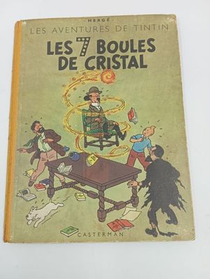 la bande dessinée française « Les Boules de cristal », les aventures de Tintin