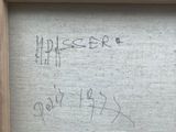a picture of a picture of someone writing on a piece of paper