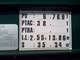a close up of a score board with numbers on it