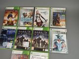 a lot of video games on the table