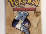 a bag of pokemon trading cards on a table