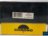 a box with a label on it that says chrono