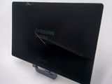 a picture of a samsung laptop with a broken screen