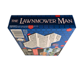 a box of lawnmower man cards sitting on a table