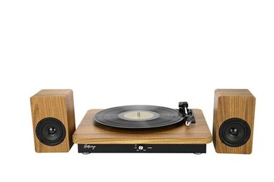 an image of a record player with a record on top of it